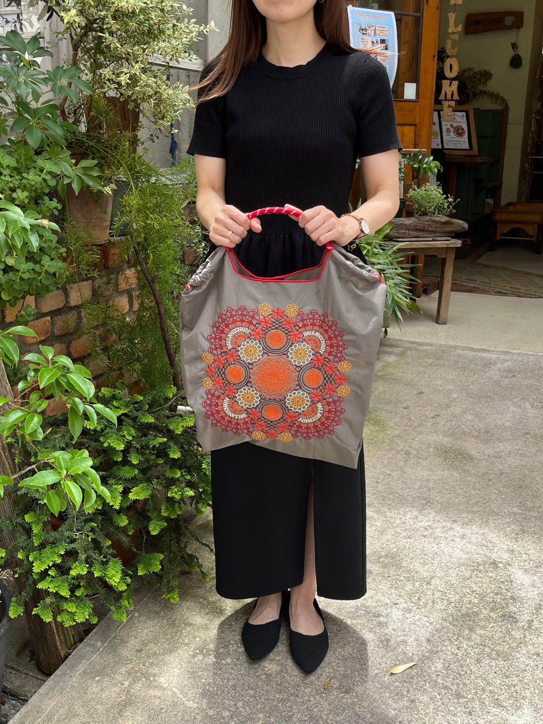 Flower Lace(フラワーレース)#85 F/GRAY-301086