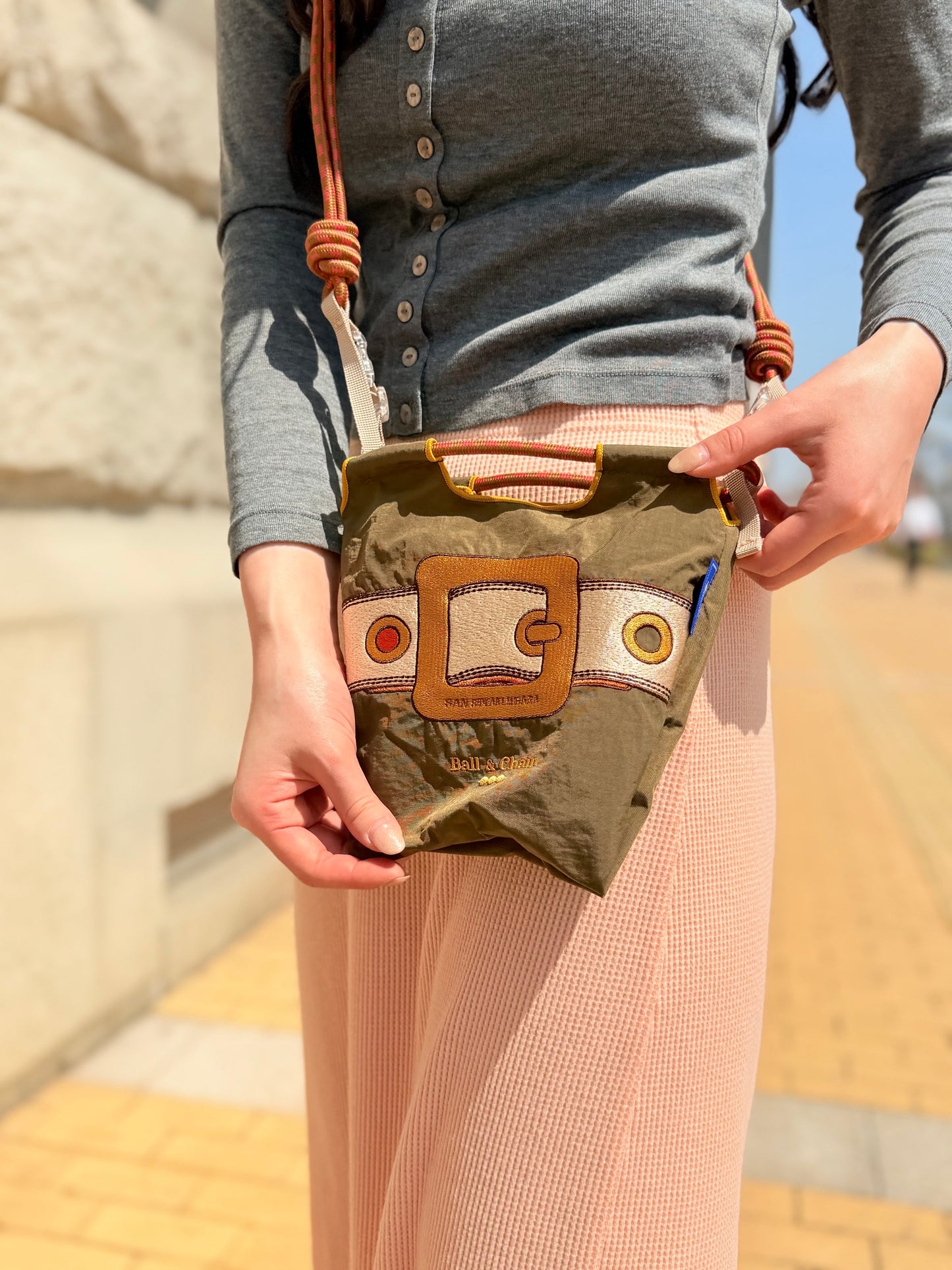SAN.BUCKLE(サン バックル) S #13 KHAKI-333201