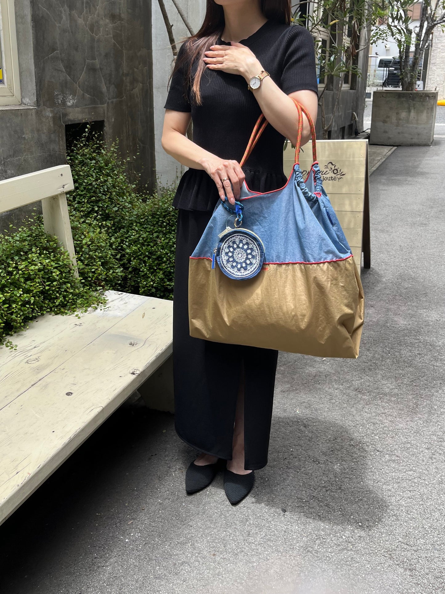 Bicolor Model(バイカラー)L#7703 DENIM/BEIGE-301195
