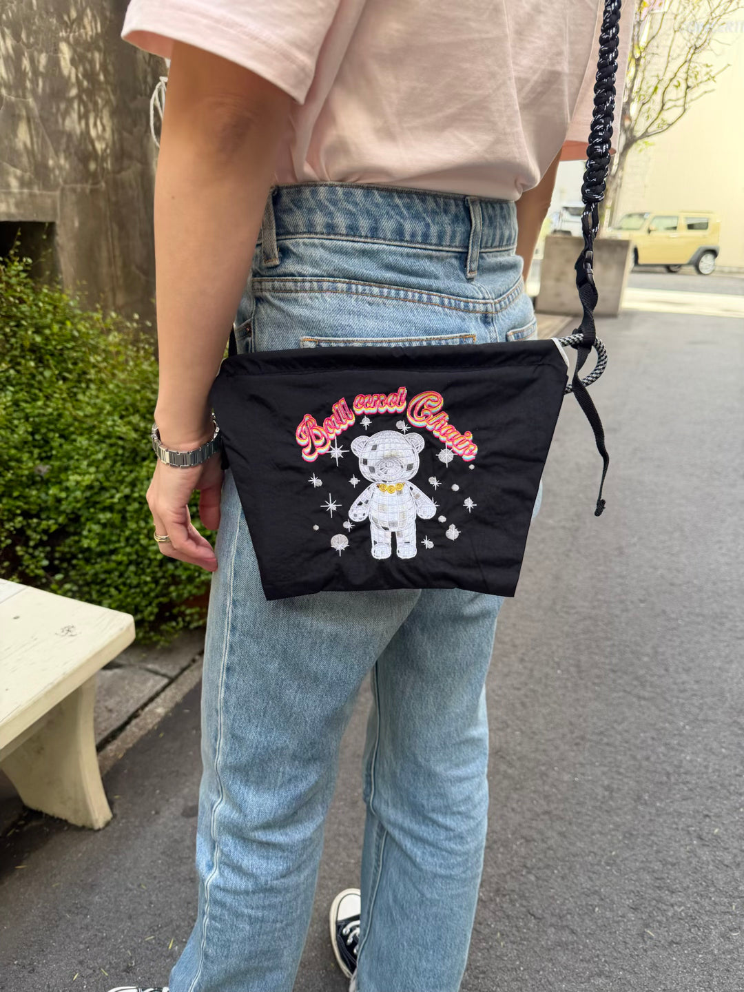 MIRROR BALL BEAR (ミラーボールベアー)P#01 BLACK-301423