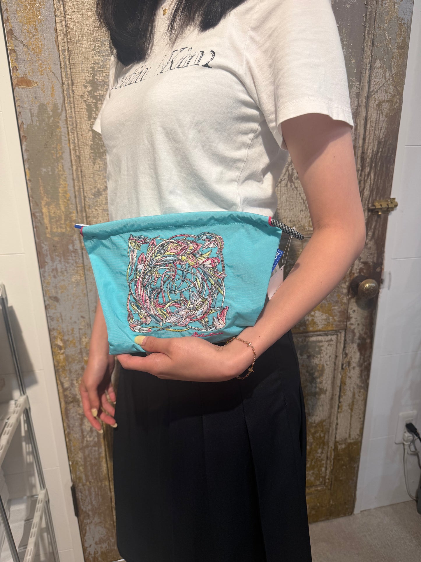 Feather(羽柄)P#36 L/BLUE-301425