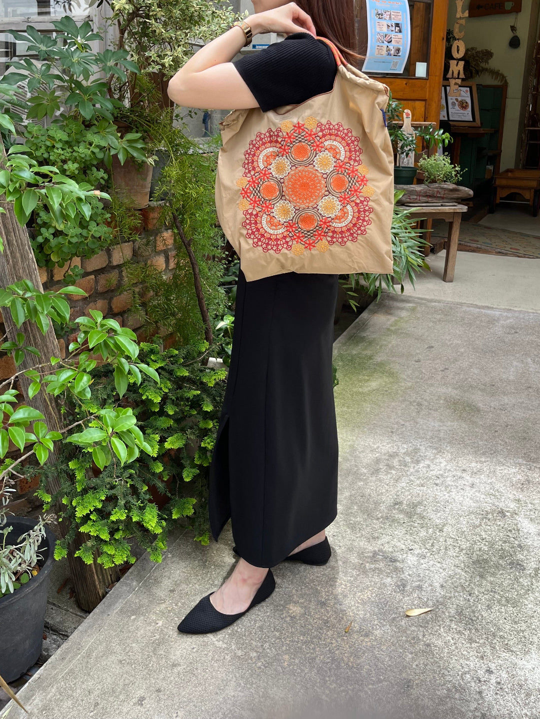 Flower Lace(フラワーレース）#108TAN-301086