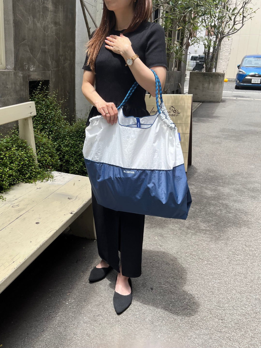 Bicolor Model(バイカラー）L＃0432　WHITE/BLUE-301195
