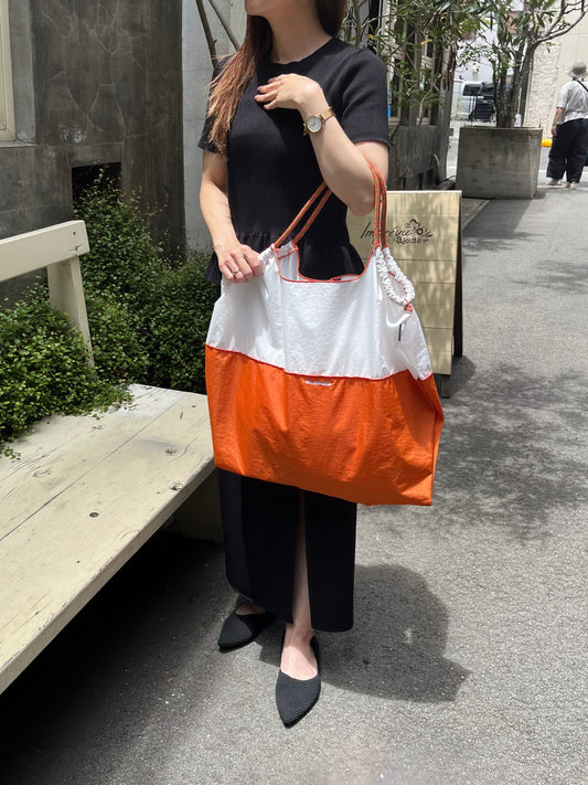 Bicolor Model(バイカラー）L＃0407　WHITE/ORANGE-301195