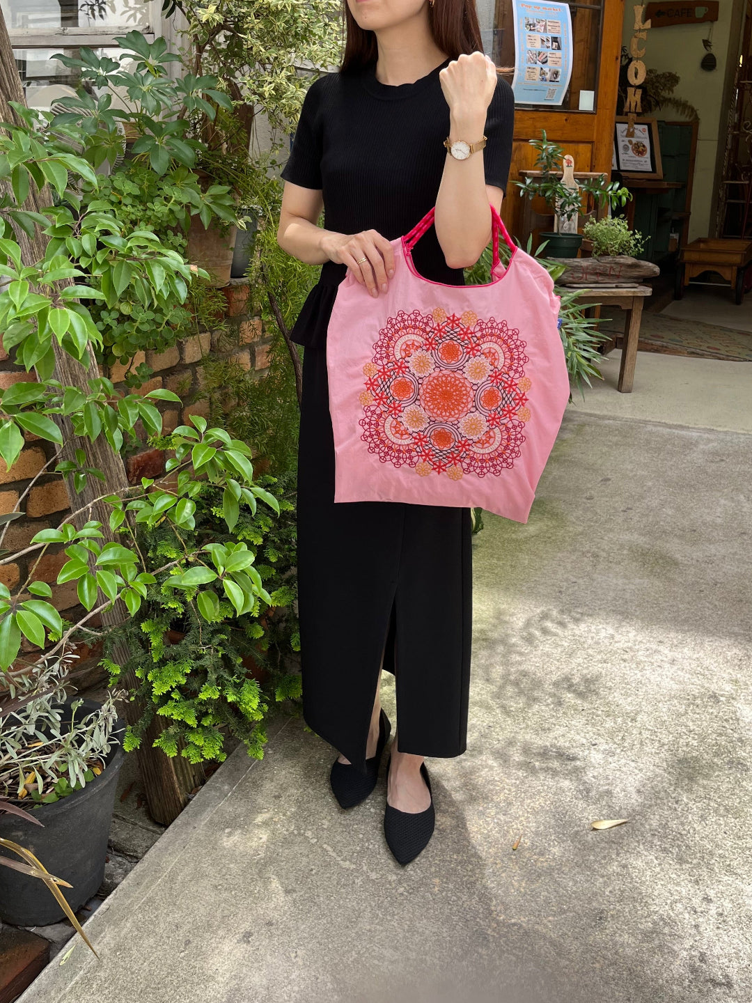 Flower Lace(フラワーレース）#60 B/PINK-301086