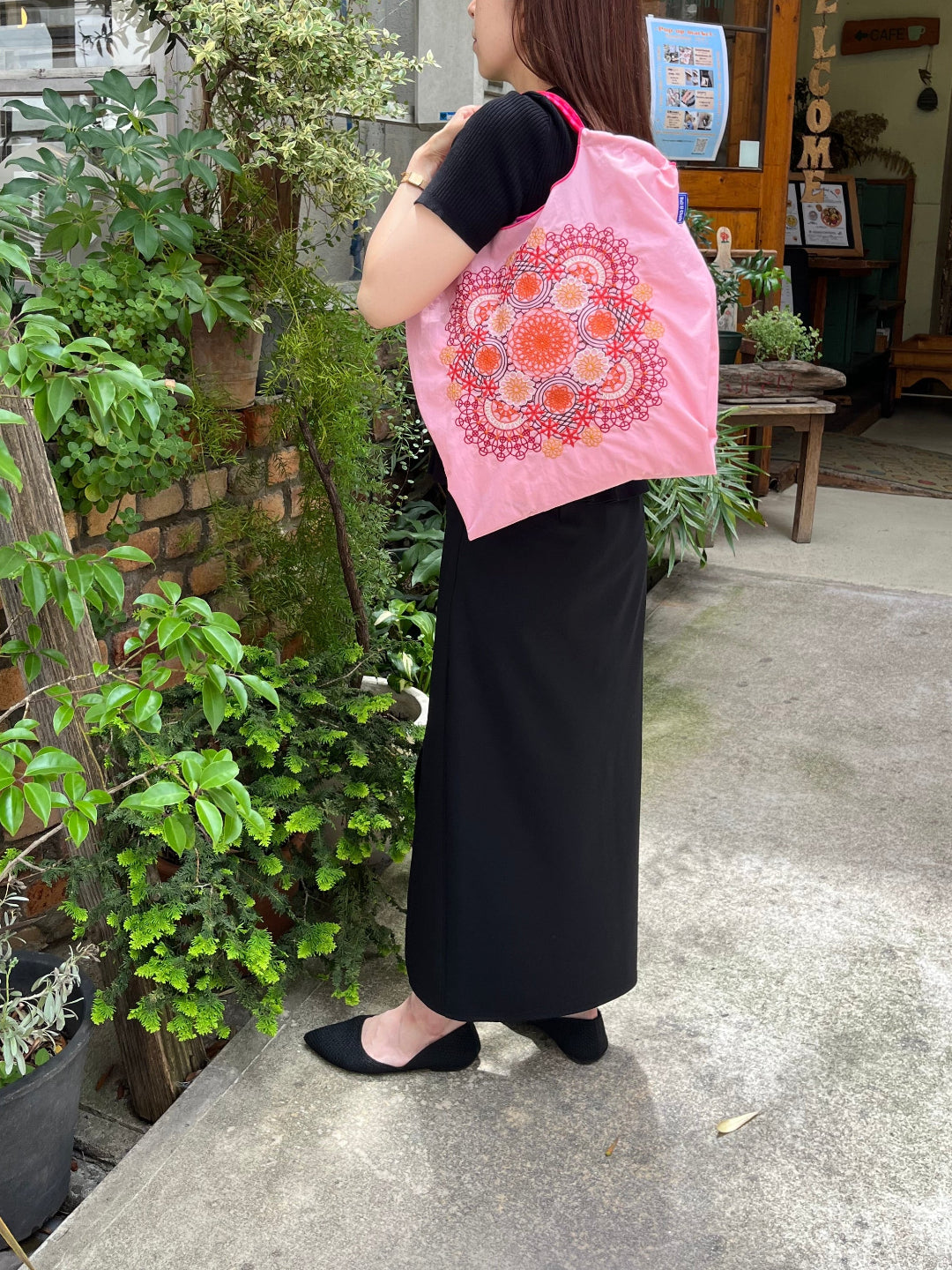 Flower Lace(フラワーレース）#60 B/PINK-301086