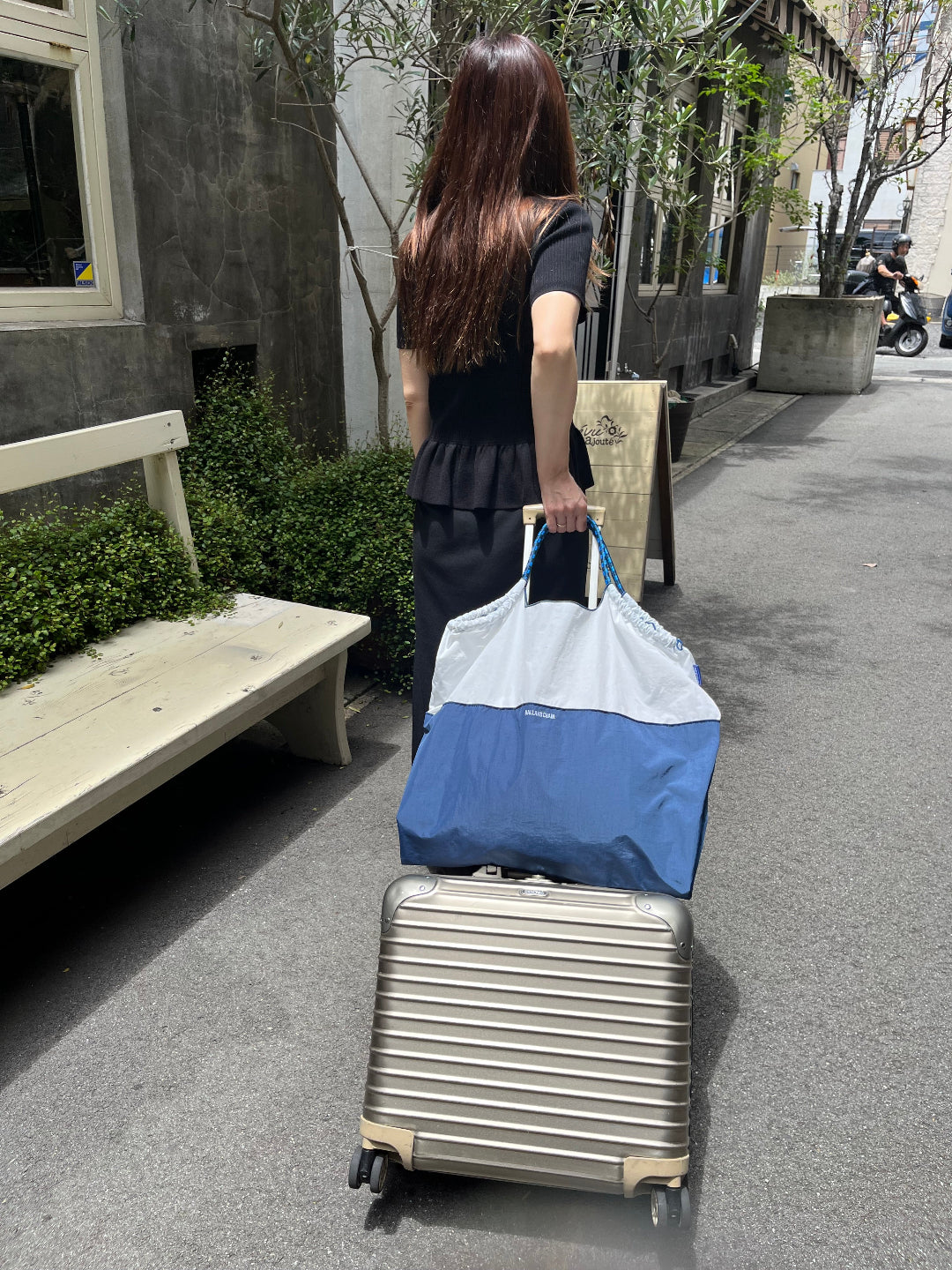 Bicolor Model(バイカラー）L＃0432　WHITE/BLUE-301195