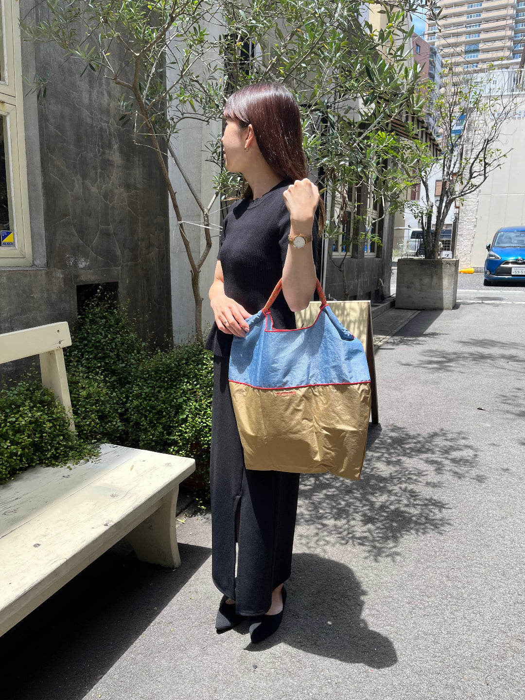 Bicolor Model(バイカラー）M＃7703 DENIM/BEIGE-301095