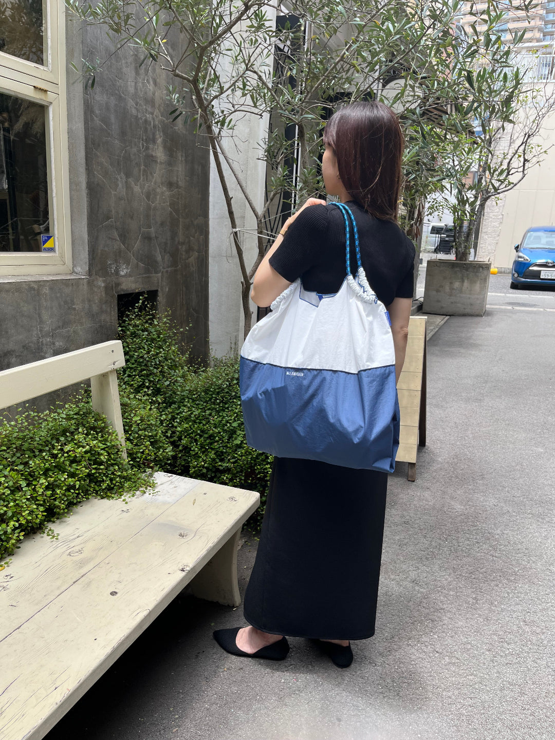 Bicolor Model(バイカラー）L＃0432　WHITE/BLUE-301195