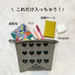 KOBE limited HEART(神戸限定ハート）ポーチ#85　F/GRAY-301448