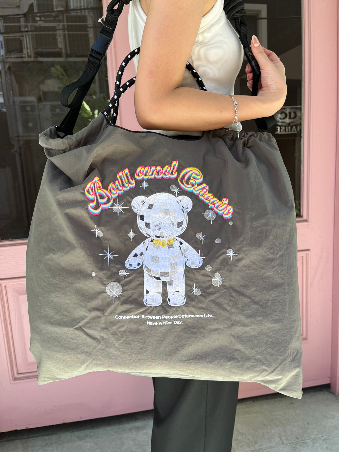 MIRROR BALL BEAR (ミラーボールベアー）L#61 C/GRAY-301165