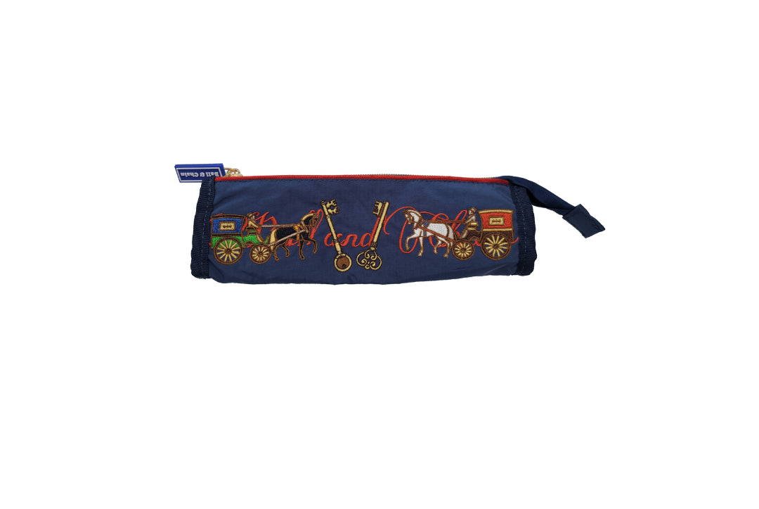 キー＆キャリッジKEY & CARRIAGE#32 NAVY T/B CASE 301738