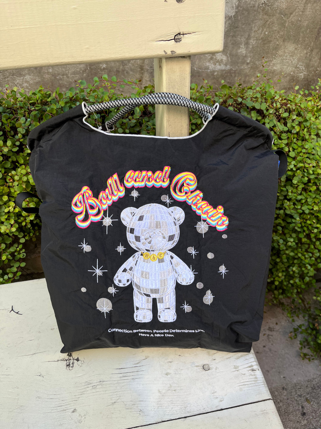 MIRROR BALL BEAR (ミラーボールベアー）M#01BLACK-301065