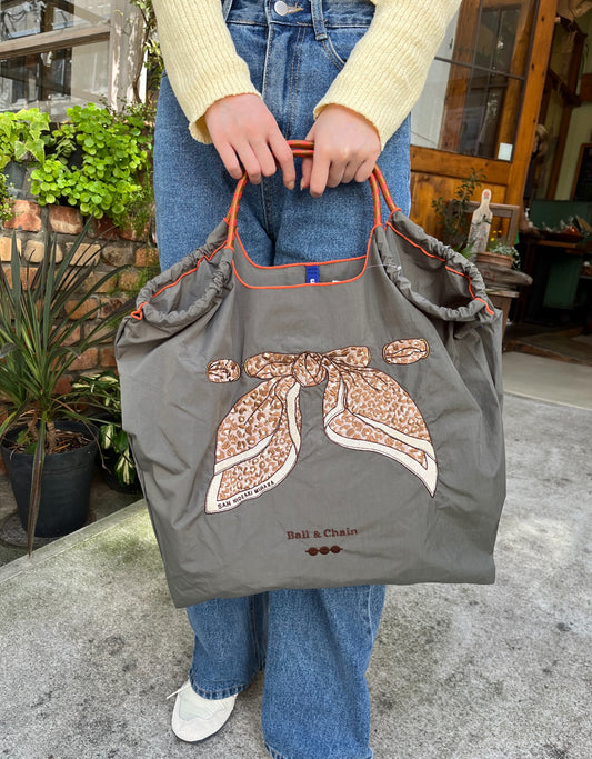S.SCARF LEOPARD(スカーフレオパード）L#61 C/GRAY-333103