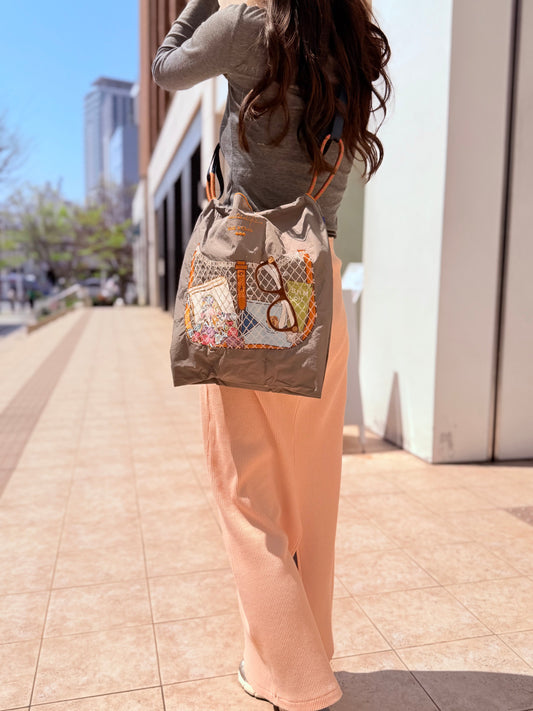 Mesh Pocket (メッシュポケット）M#85F/GRAY-333006