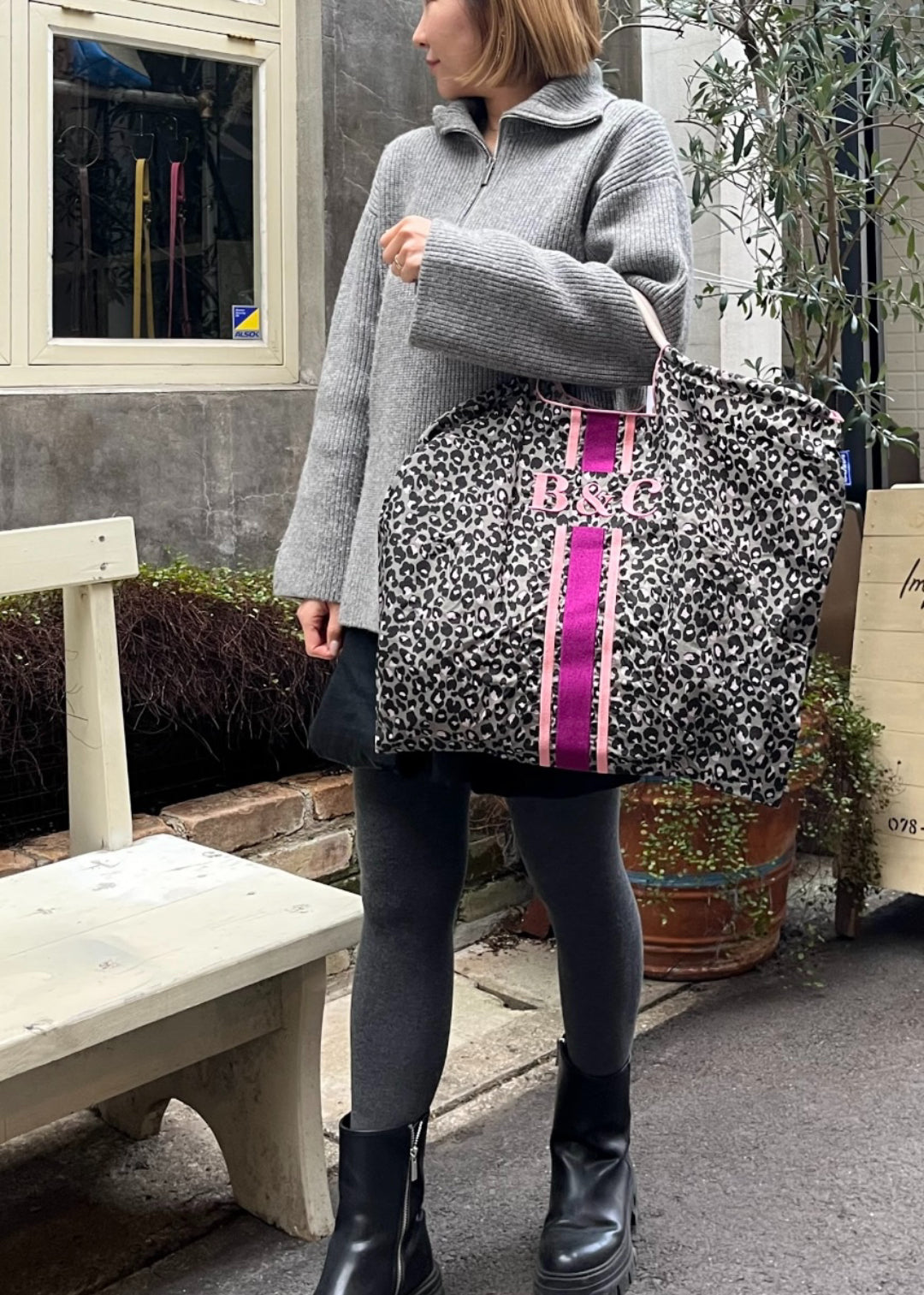 LEOPARD LINE(レオパードライン）L#92　GRAY-301152