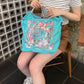 Feather(羽柄）M#36 L/BLUE-301064