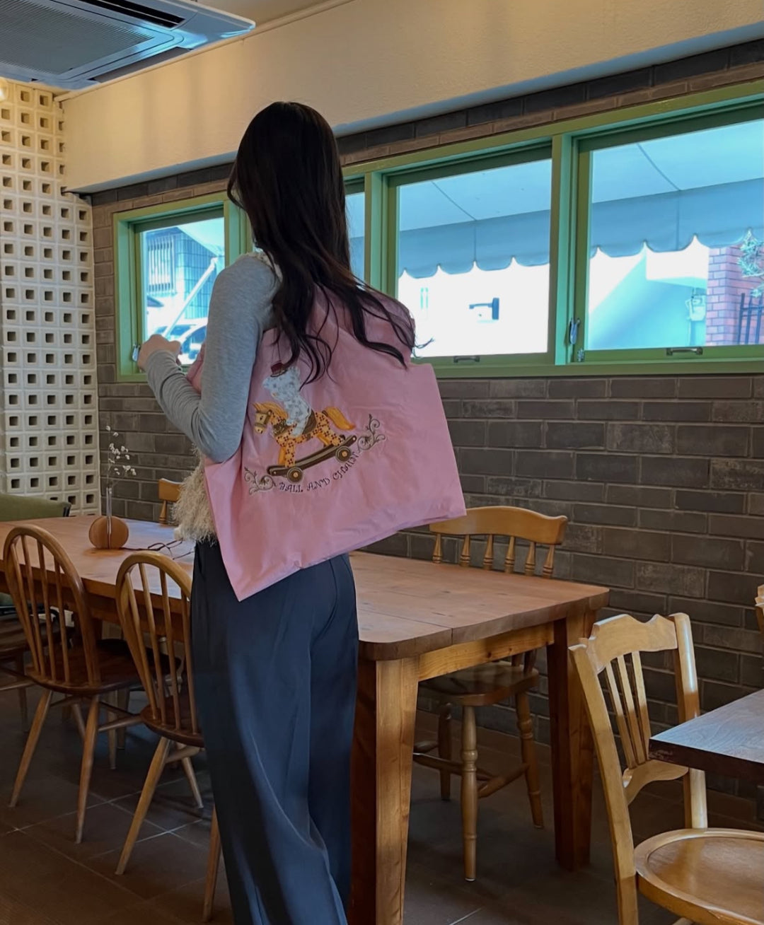 ROCKING HORSE(木馬）L#60B/PINK-301176