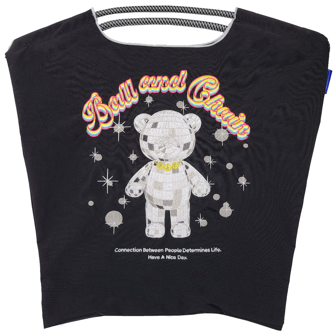 MIRROR BALL BEAR (ミラーボールベアー）M#01BLACK-301065
