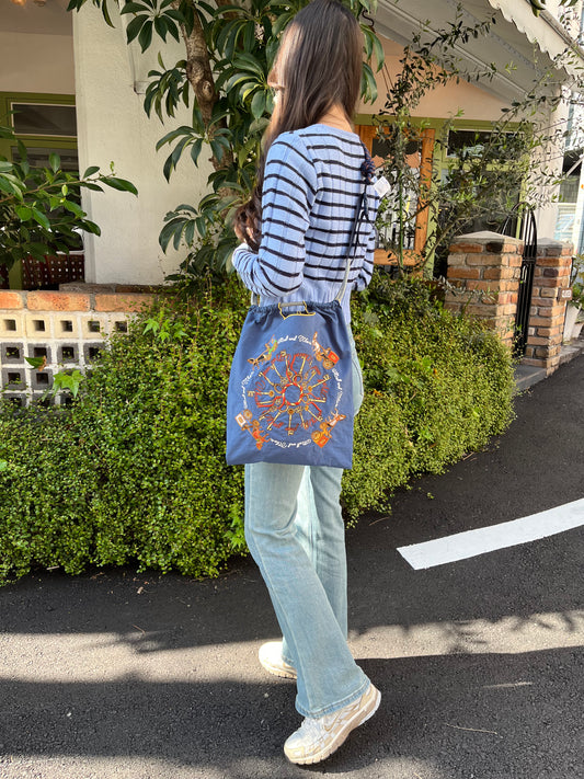 キー＆キャリッジKEY & CARRIAGE#32M NAVY 301038神戸限定