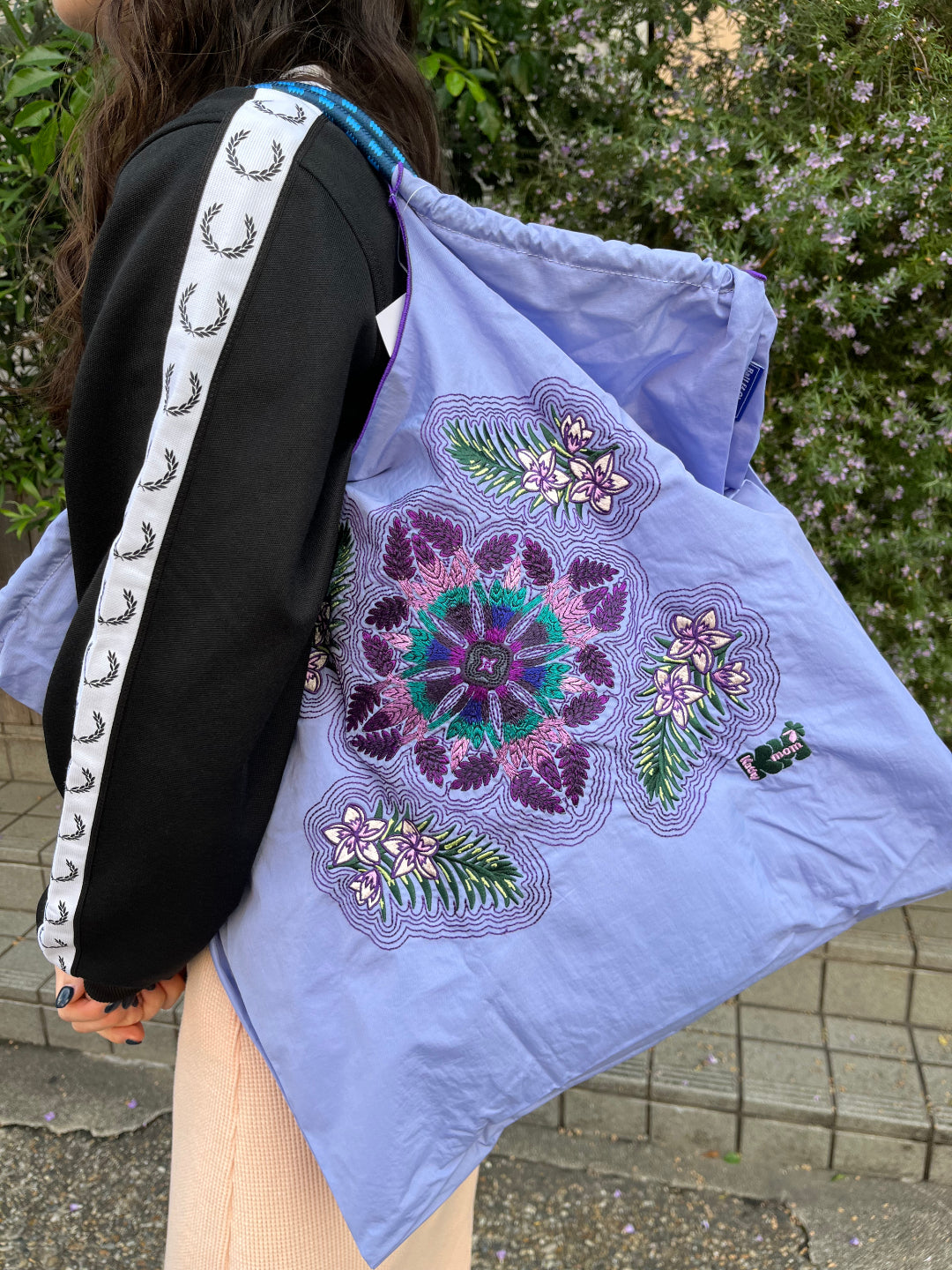 Hawaiian quilts hibiscus(キャシー中島コラボハワイアンキルトハイビスカス）L#26 LAVENDER- 36410121