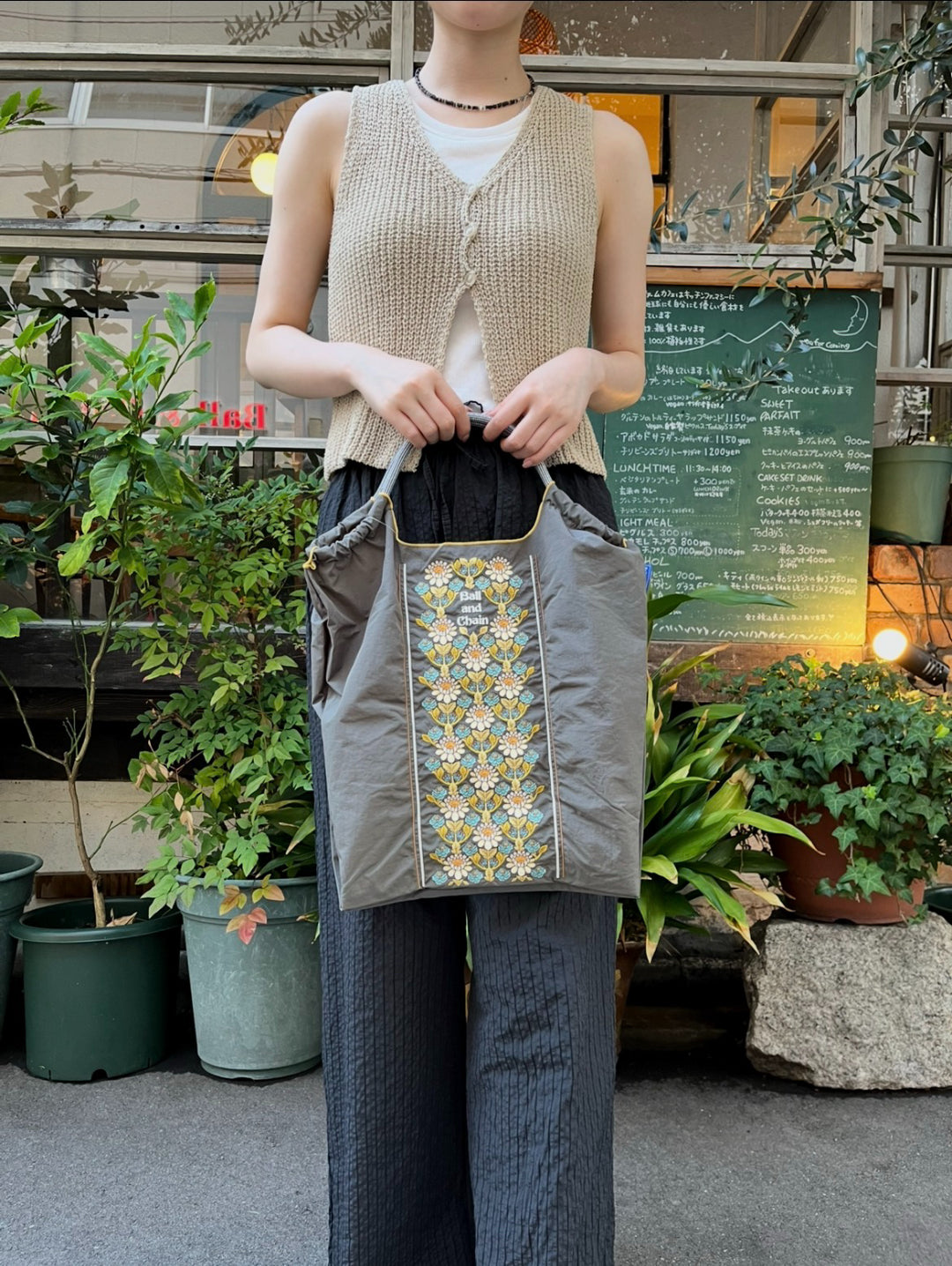 FLOWER LINE(フラワーライン)M #61C/GRAY-301046