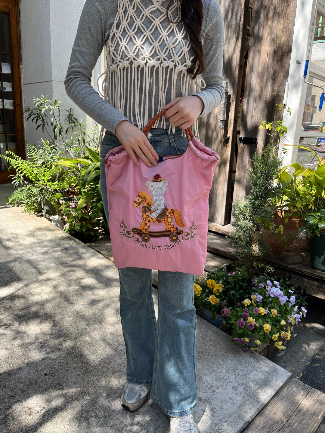 ROCKING HORSE(木馬）M#60B/PINK-301076