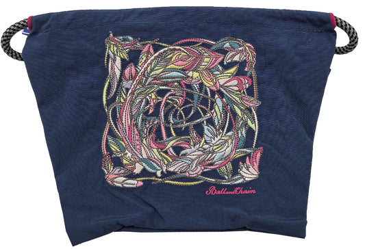 Feather(羽柄）P#32 NAVY-301425