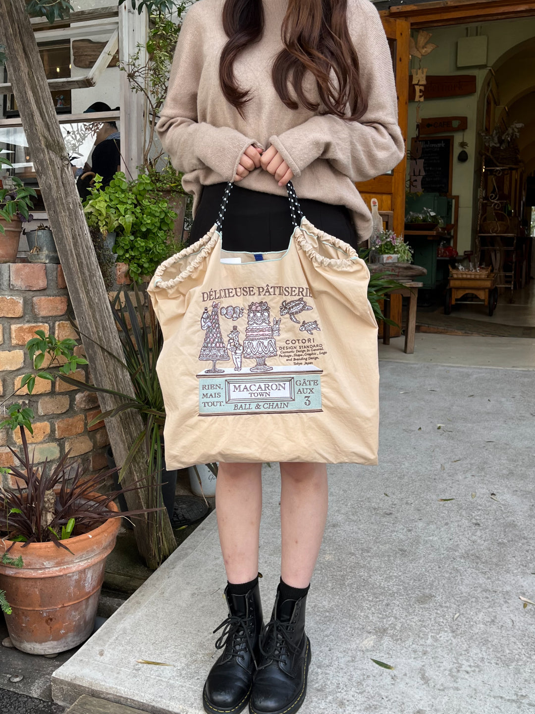 C.MACARON(C.マカロン) LARGE #03 BEIGE-321104
