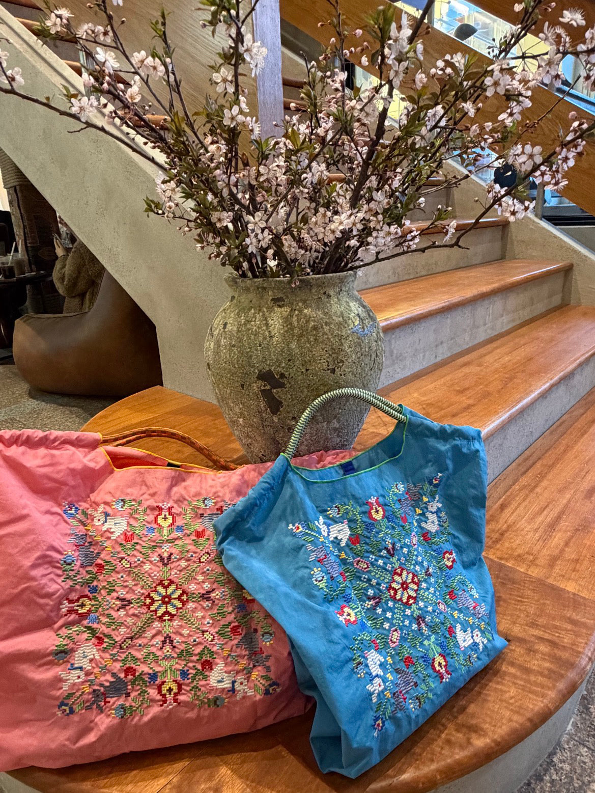 WITH FLOWER(ウサギとお花）L#35L/PINK-301174