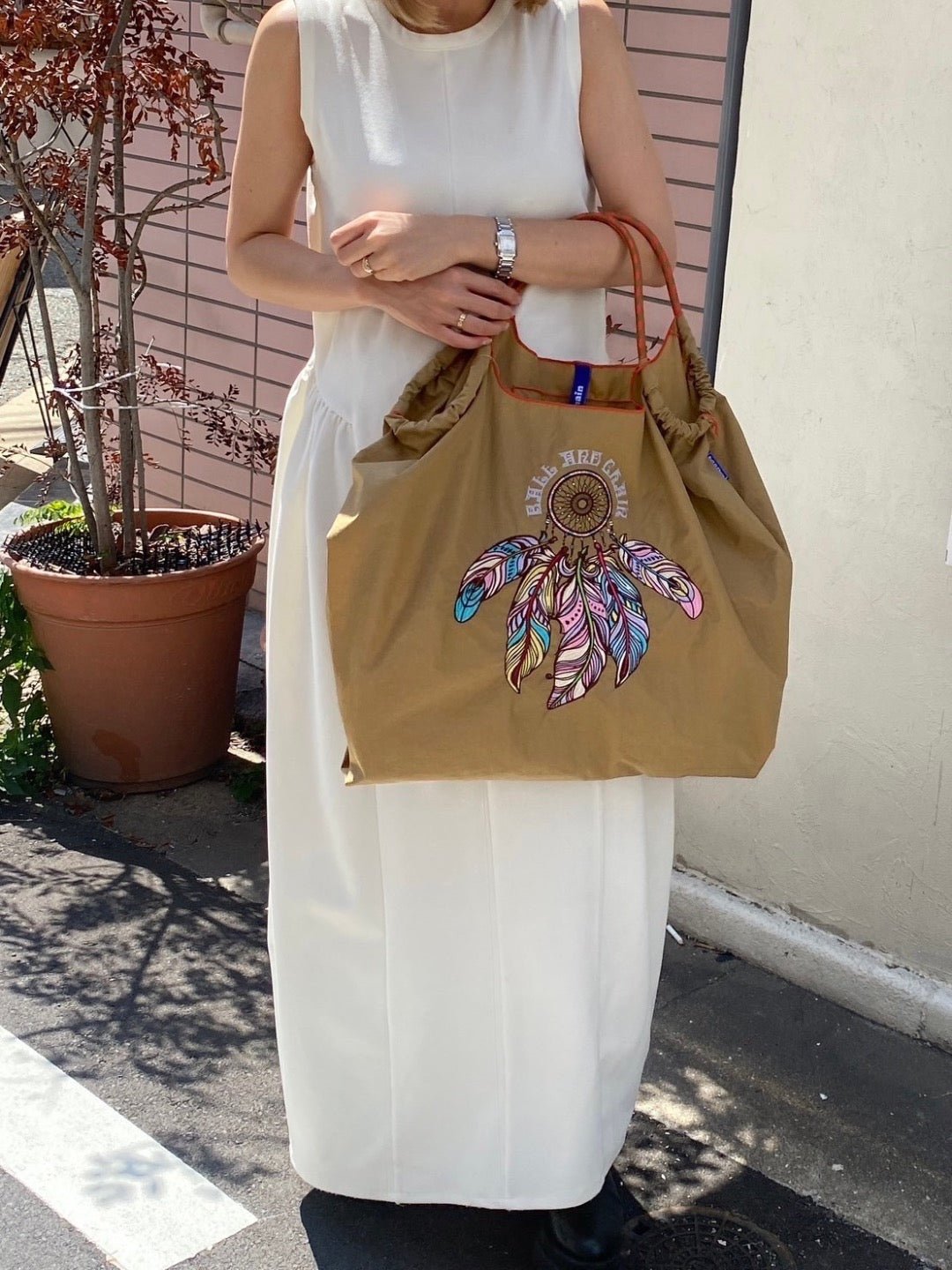 D.CATCHER(ドリームキャッチャー) LARGE #03 BEIGE-301127