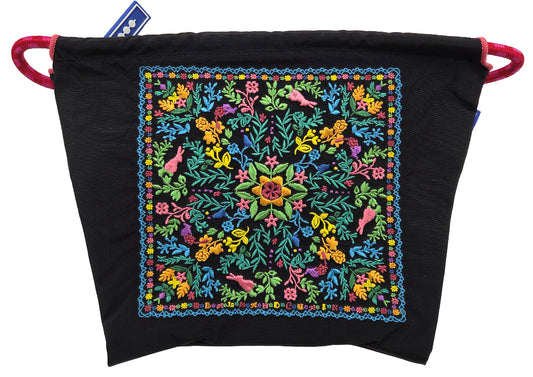 FLOWER BANDANA(フラワーバンダナ）P#01 BLACK-301428