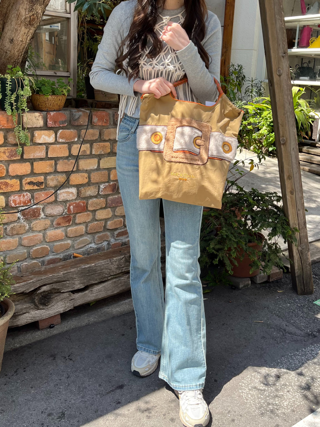M.FUR BUCKLE(ファーバックル）M#03 BEIGE -333007