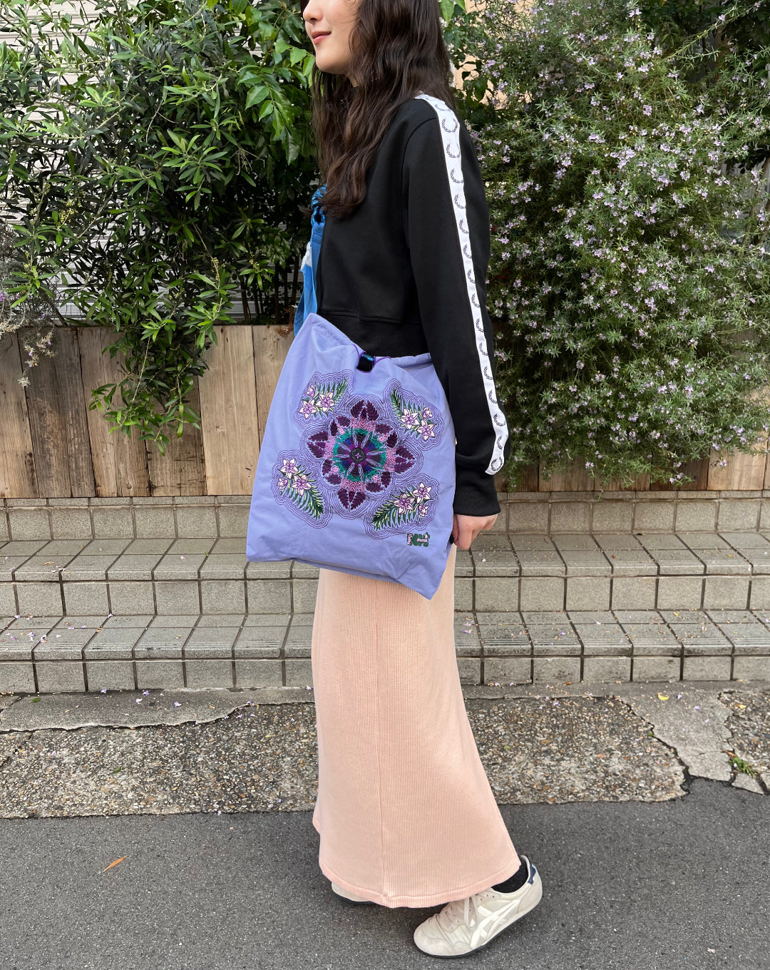 Hawaiian quilts hibiscus(キャシー中島コラボハワイアンキルトハイビスカス）M#26 LAVENDER- 36400121