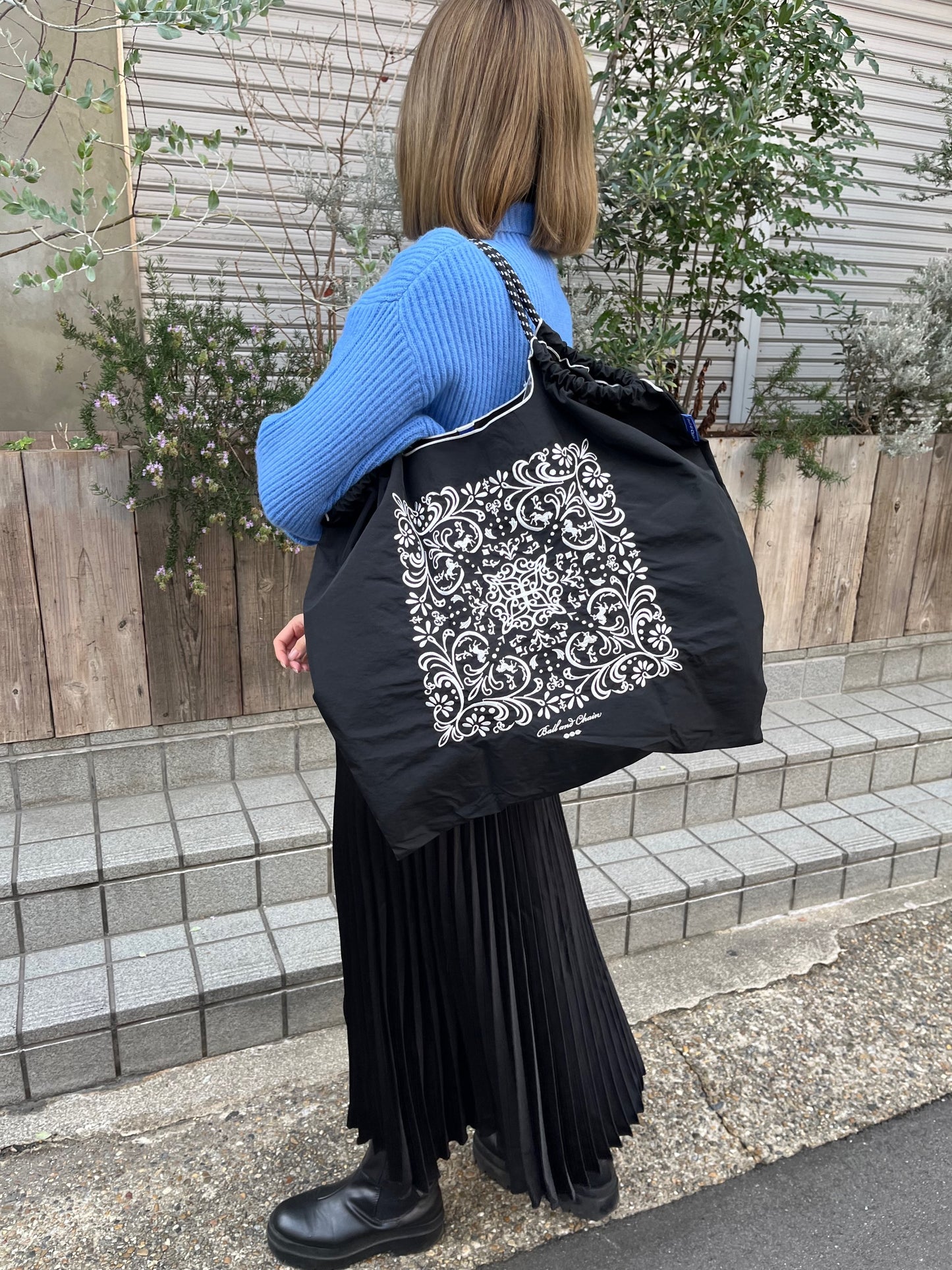 DAMASUKU(ダマスク) LARGE #01 BLACK-301125