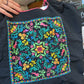 FLOWER BANDANA(フラワーバンダナ）M#01BLACK-301051