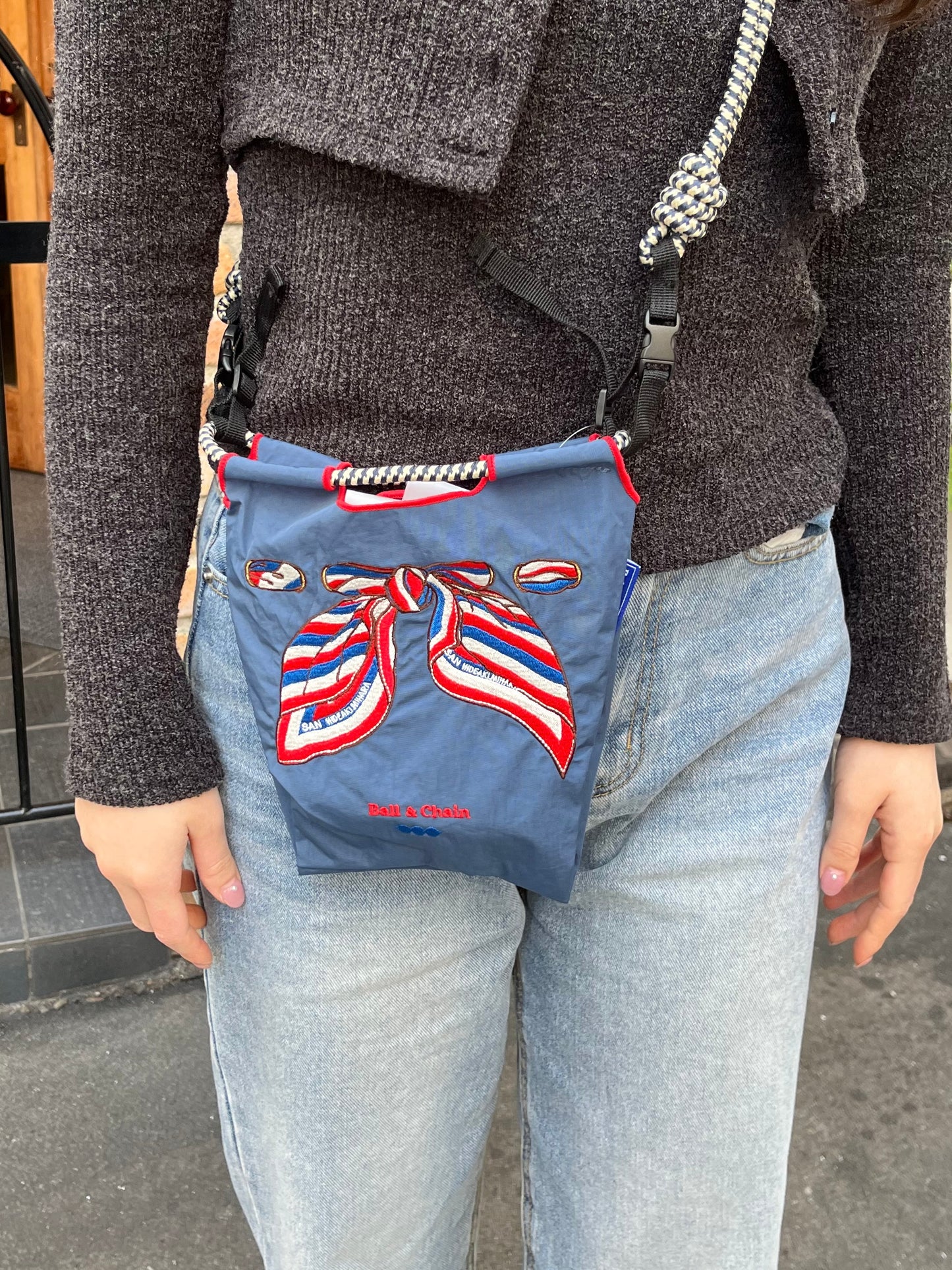 SAN.SCARF(サン スカーフ)S #32 NAVY-333202