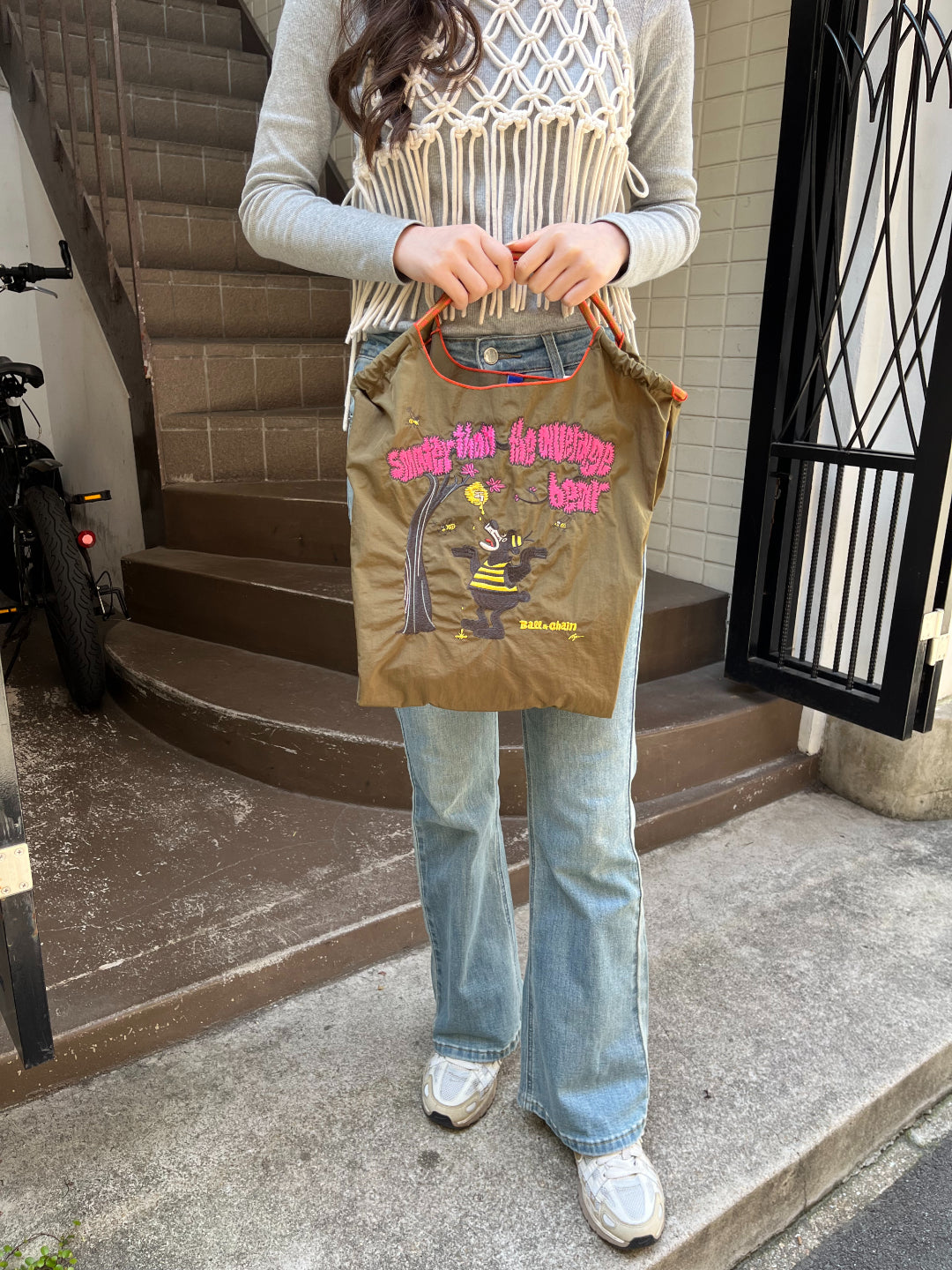 R.HONEY&BEAR(ハニーベアーByリューアンベ）M#13KHAKI-314007