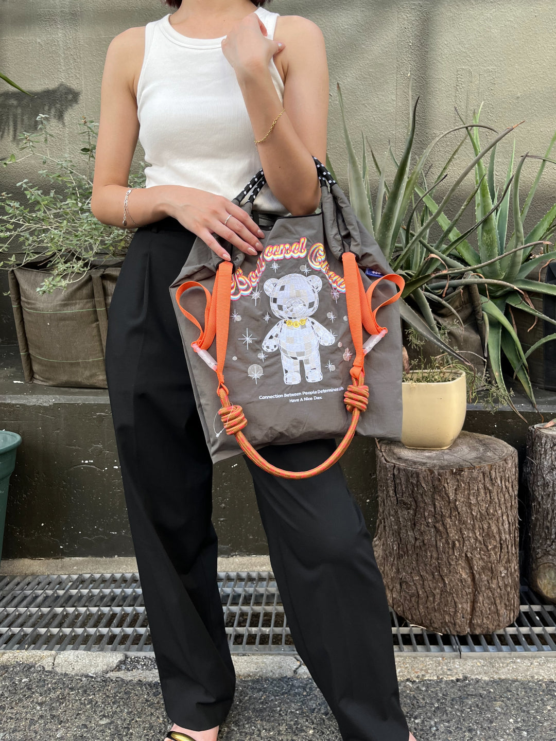 MIRROR BALL BEAR (ミラーボールベアー）M#61 C/GRAY-301065