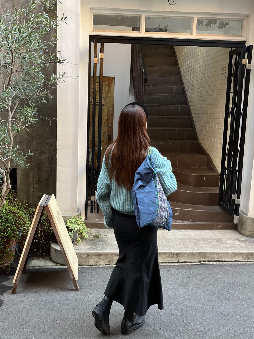 FLOWER LINE Ⅱ(フラワーラインⅡ)L#32 NAVY-301170