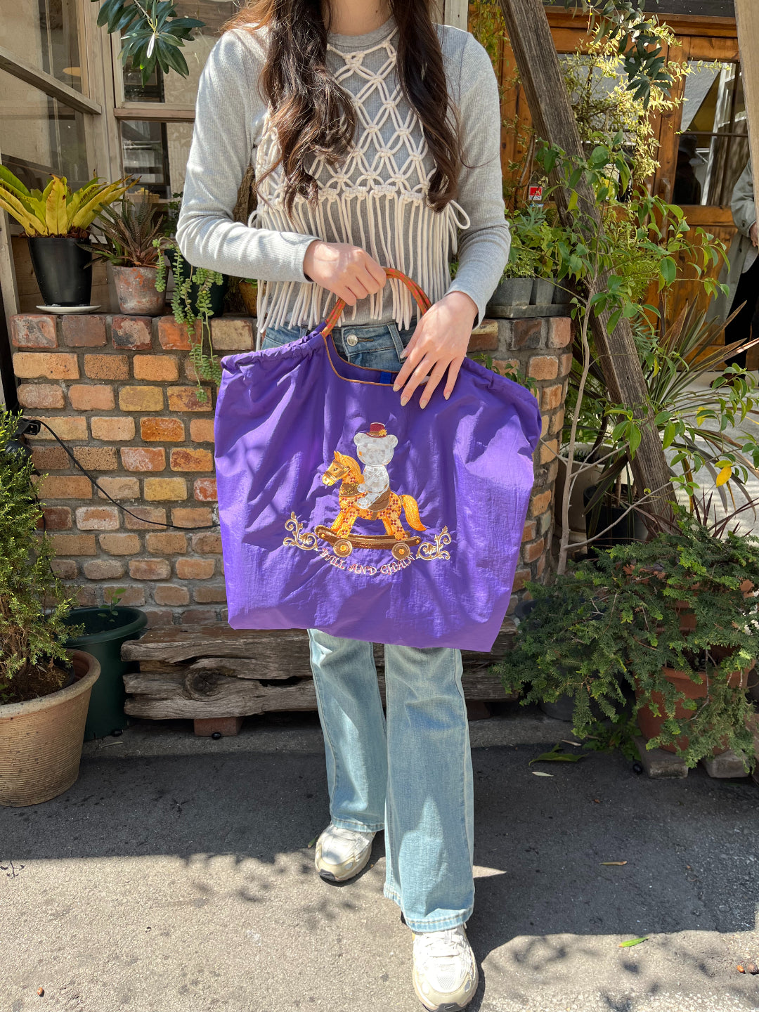 ROCKING HORSE(木馬）L#16PURPLE-301176