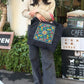 FLOWER BANDANA(フラワーバンダナ）L#01BLACK-301151