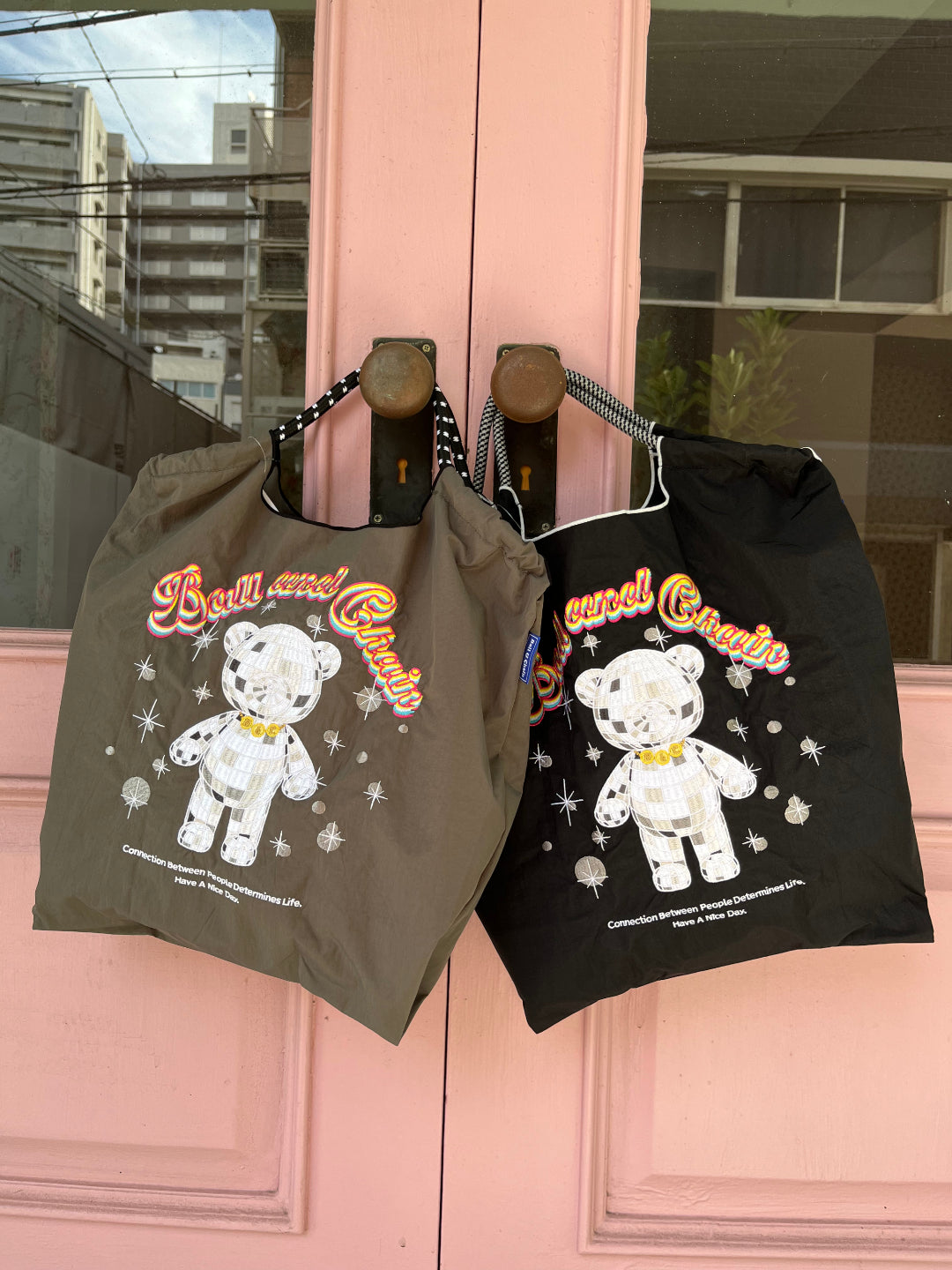 MIRROR BALL BEAR (ミラーボールベアー）M#61 C/GRAY-301065