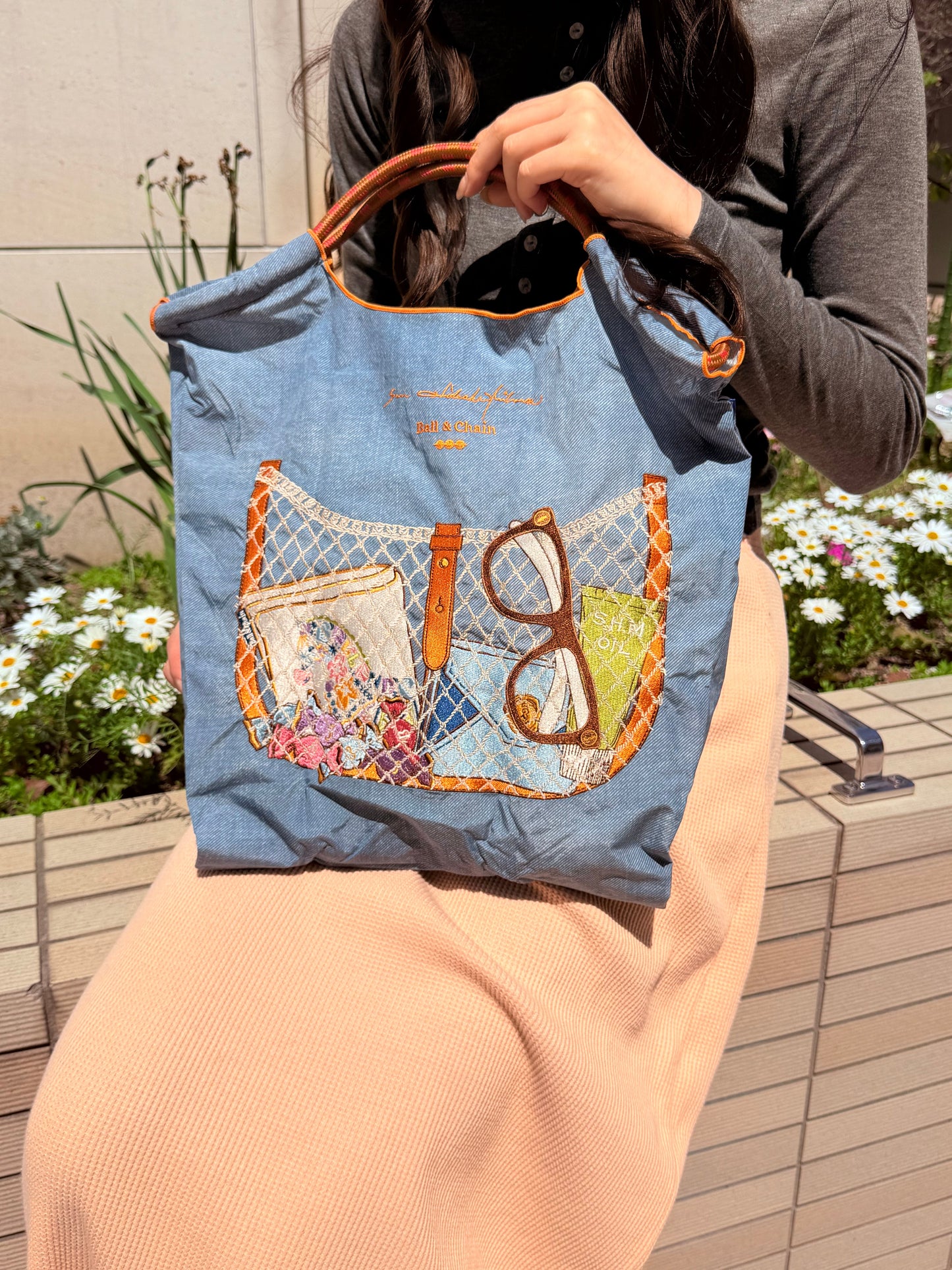 Mesh Pocket (メッシュポケット）M#77DENIM-333006