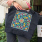 FLOWER BANDANA(フラワーバンダナ）L#01BLACK-301151