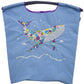 F.Whale(花柄クジラ）M#74 Z/BLUE-301054