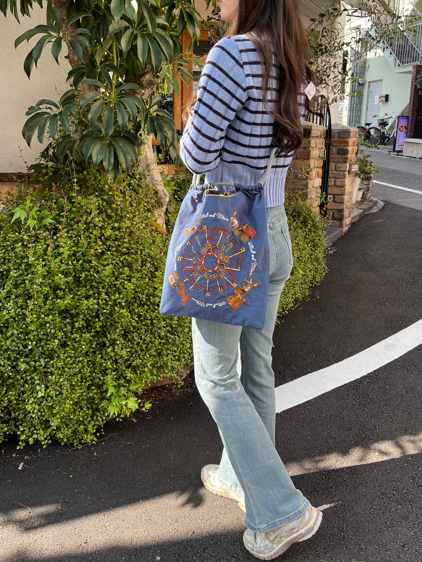 キー＆キャリッジKEY & CARRIAGE#32M NAVY 301038神戸限定