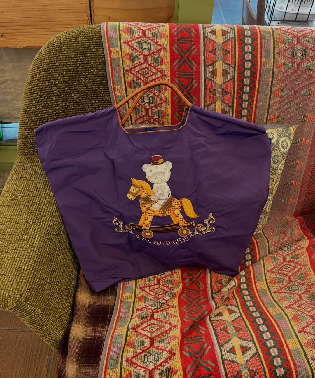ROCKING HORSE(木馬）L#16PURPLE-301176