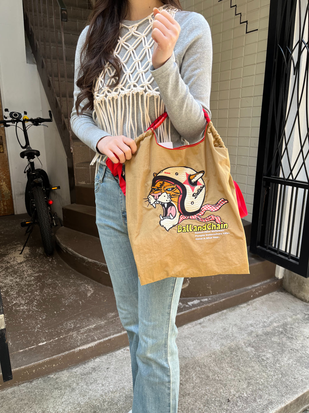 HELMET TIGER(ヘルメットタイガー）M#03 BEIGE -301049