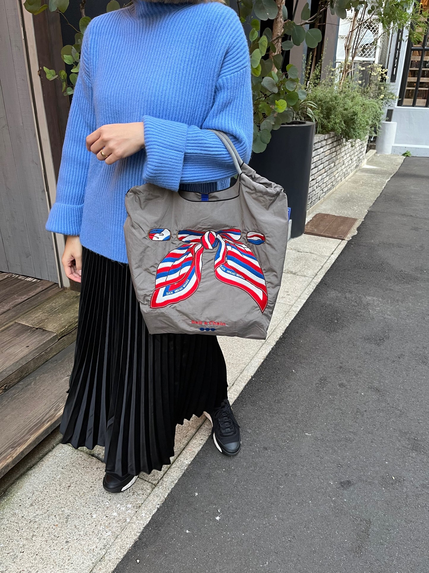 SAN.SCARF(サン スカーフ) #61 C/GRAY-333002